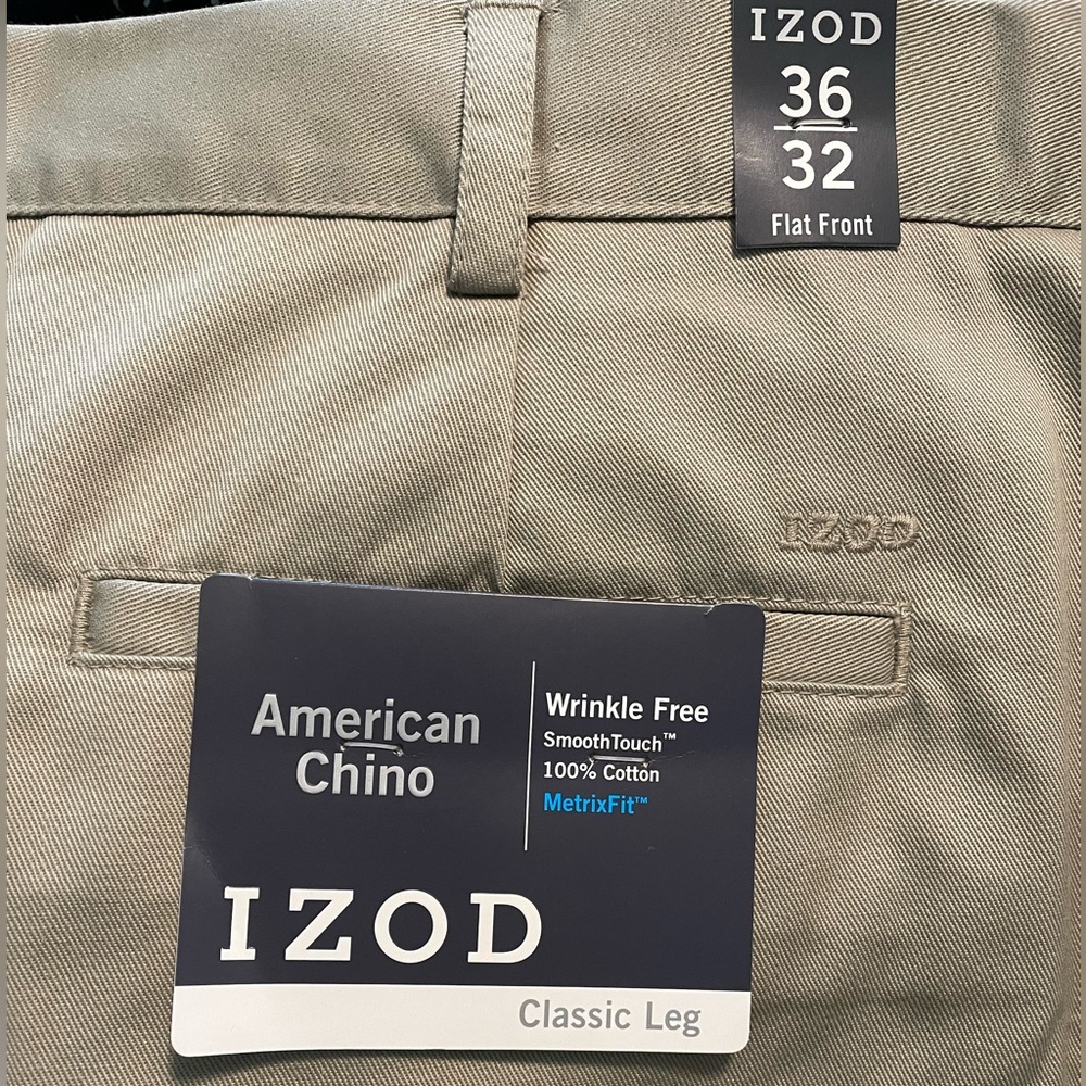 Brand new Izod pants 36/32